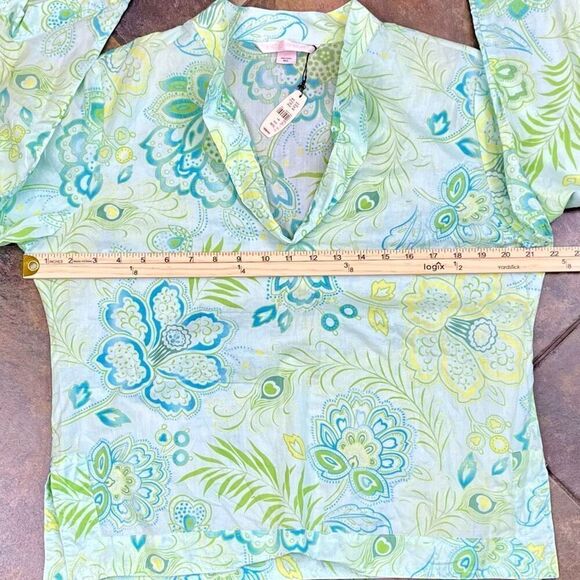 NWT Victoria’s Secret Floral Boho Blouse M/L - Picture 7 of 10